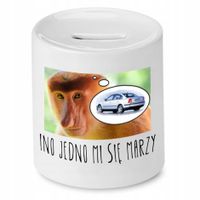 Skarbonka Nosacza Janusza Ino Jedno Mi Sie Marzy Z Nadrukiem Ze Zdjęciem