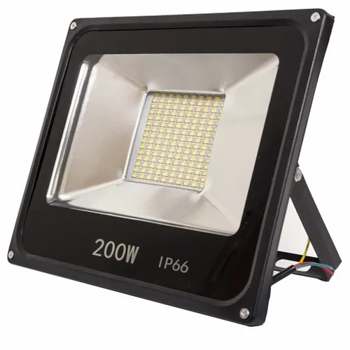 HALOGEN NAŚWIETLACZ LAMPA LED SLIM 200w REFLEKTOR na Arena.pl