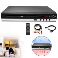 PRZENOŚNY ODTWARZACZ CD VCD USB WIELOFUNKCYJNY ODTWARZACZ DVD DLA DZIECI