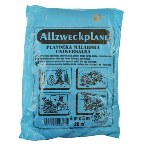 Folia 4 X 5M Budowlana Extra Gruba na Arena.pl