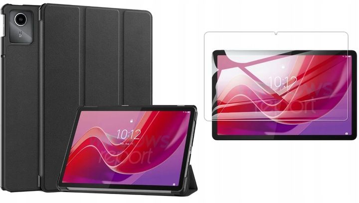 ETUI + SZKŁO HARTOWANE do LENOVO TAB M11 10.95" TB330FU TB330XU TB331FC zdjęcie 1
