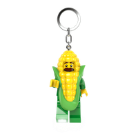 Breloczek LEGO z latarką: Człowiek Kukurydza