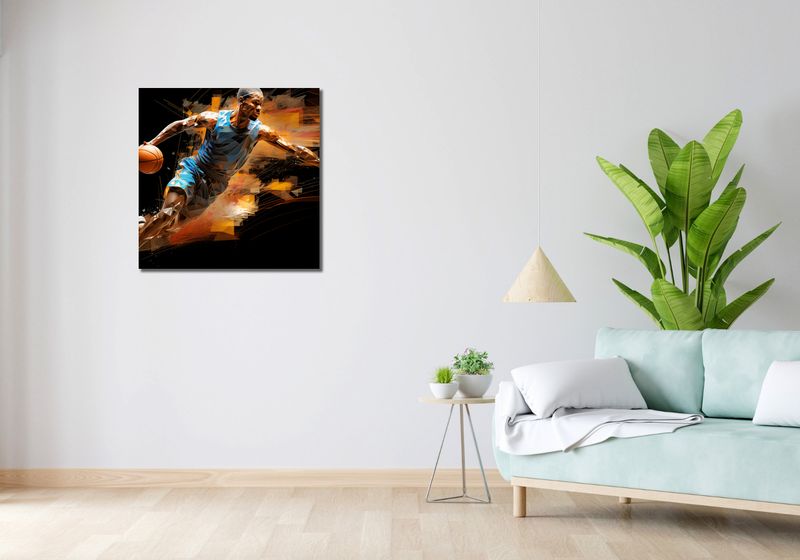 Obraz 70x70cm Przełomowy Drybling zdjęcie 2