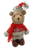 MIŚ ŚWIĄTECZNY STOJĄCY SKRZAT KRASNAL CHŁOPIEC