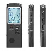 DYKTAFON CYFROWY ODTWARZACZ MP3 16GB AUDIO URZĄDZENIE