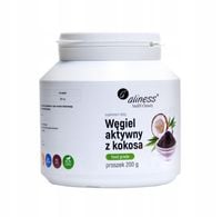Aliness Węgiel aktywny z kokosa Food Grade (proszek)