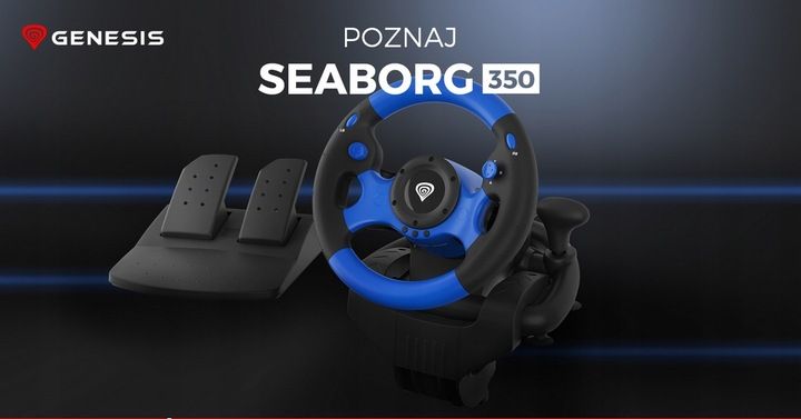 KIEROWNICA do PC Xbox One PS4 GENESIS SEABORG 350 zdjęcie 9