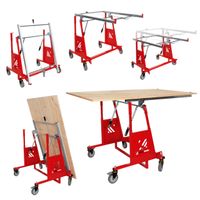Wózek transportu płyt płyty meblowej manipulacyjny 150kg transportowy stół