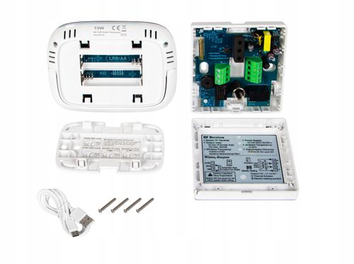 STEROWNIK DO PIECA TUYA OGRZEWANIA PIECA KOTŁA WIFI MODUŁ RF TERMOSTAT USB na Arena.pl