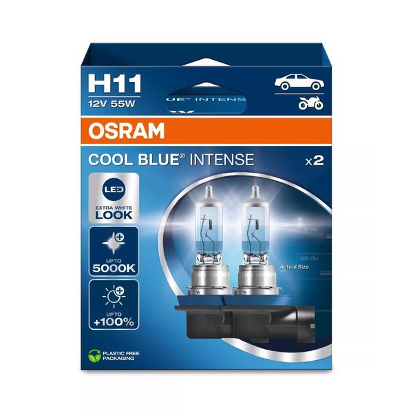 H11 Osram Cool Blue Intense Eko 5000K 55W - 2szt zdjęcie 1