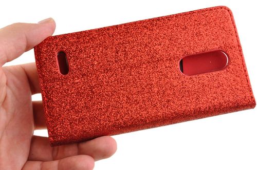 Etui Smart Brokat do LG K9 / K8 2018 czerwony na Arena.pl