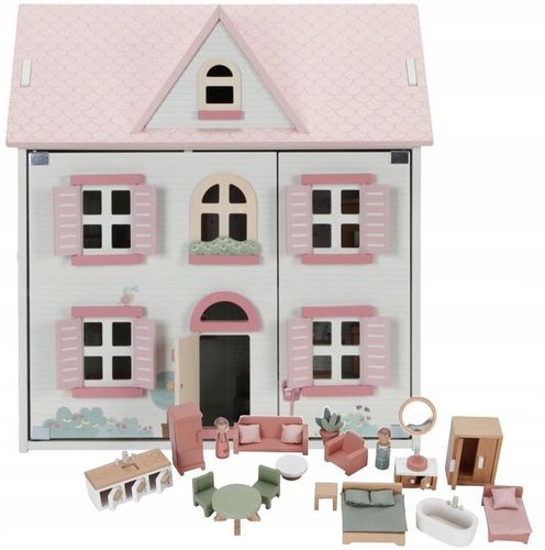 Little Dutch duży, drewniany domek dla lalek [LD7117] na Arena.pl
