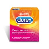 3 Prezerwatywy Durex Pleasuremax