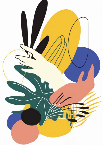 Plakat 64x90cm Dotyk Tropików zdjęcie 1