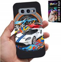 ETUI DO SAMSUNG GALAXY S10E - SPORTOWE SAMOCHODY, WYŚCIGI CASE + FOLIA