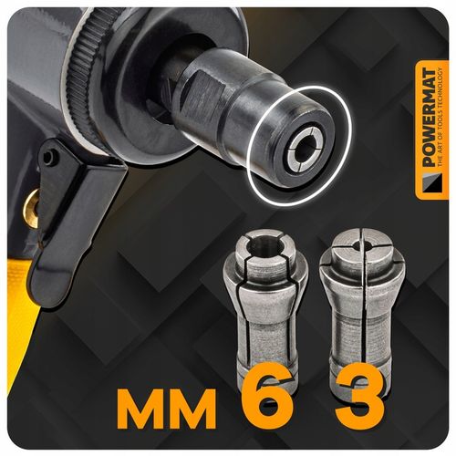 SZLIFIERKA POLERKA PNEUMATYCZNA 1/4" 6BAR ZESTAW FREZÓW PADÓW SZLIFIERSKICH na Arena.pl