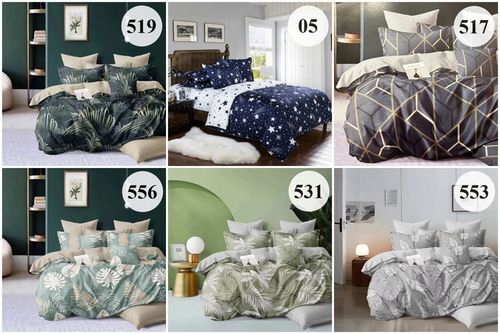 Pościel 160x200 + 2 Poszewki Komplet Pościeli Miła Delikatna DUŻO WZORÓW na Arena.pl