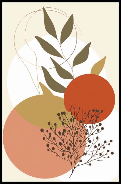 Plakat 53x81cm Impresja Jesieni zdjęcie 2