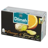 DILMAH  20tb Pomarańcz Imbir 12 SZTUK