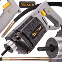 WIBRATOR DO BETONU ZAGĘSZCZARKA ELEKTRYCZNA BUDOWLANA 1300W +BUŁAWA 2M