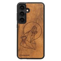 Drewniane Etui Bewood do Samsung Galaxy S25 WILK IMBUIA