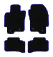 Dywaniki welurowe CARLUX-BLUE do Jaguar X-Type 2001-2009, czarne