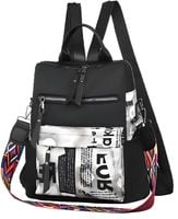 PLECAK DAMSKI MIEJSKI TOREBKA PLECACZEK CZARNY 2W1