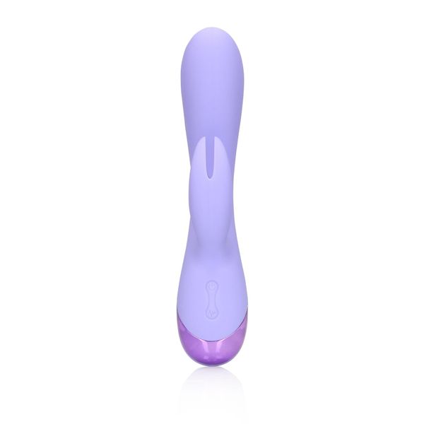 Smooth Silicone Rabbit Vibrator - Digital Lavender zdjęcie 5