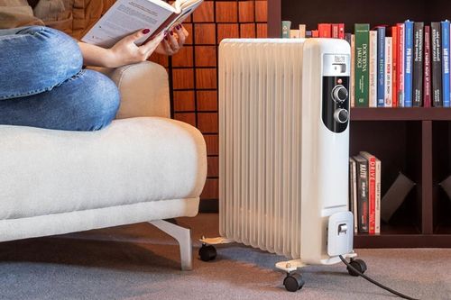 Grzejnik olejowy piecyk 2500W 11 żeber termostat na Arena.pl