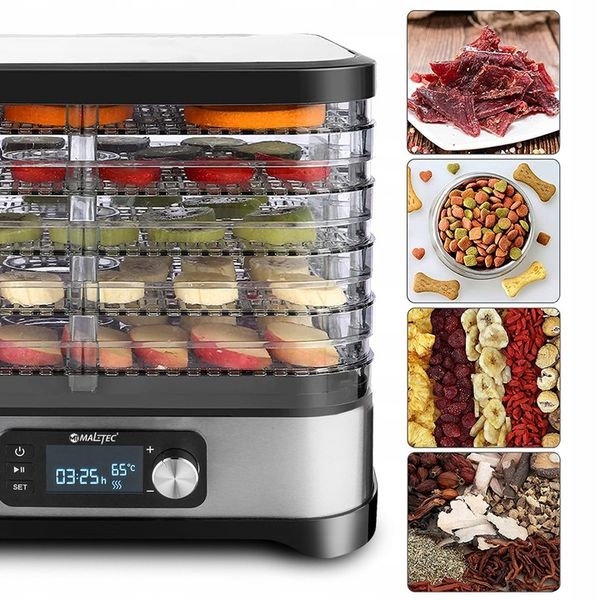 SUSZARKA SPOŻYWCZA PERFECTDRY DUŻA GRZYBÓW OWOCÓW WARZYW ZIÓŁ ŻYWNOŚCI 450W zdjęcie 14