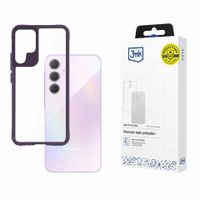 Satynowe etui na Samsung Galaxy A35 5G - 3mk Satin Armor Case+ Purple