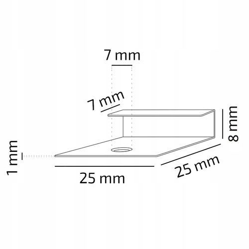 klipsy montażowe do desek kompozytowych startowe stal nierdzewna czarne na Arena.pl