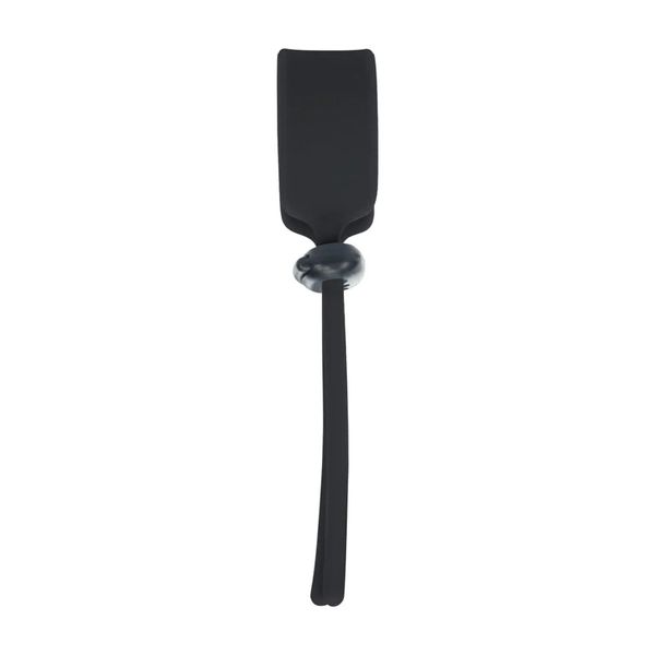 Wide Adjustable Silicone Lasso Cockring - 5Mm - Black zdjęcie 4