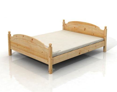 DEESI łóżko sosnowe RETRO 180x200 na Arena.pl