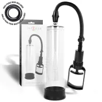 intense pump 01 przezroczysta pompa z manometrem abs+silikon 20cm