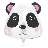 Balon foliowy panda ZOO 49cm x 55cm