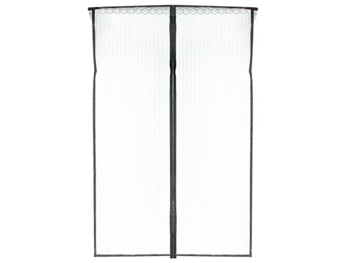Moskitiera Siatka Magnetyczna Na Drzwi 85X210Cm Czarna na Arena.pl