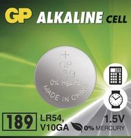 BATERIA ALKALICZNA ZEGARKOWA 1.5V 189 - 10 SZT - GP 189 SZ