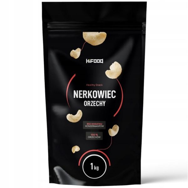 ORZECHY NERKOWCA CAŁE 1kg HiFOOD PREMIUM NERKOWCE zdjęcie 14