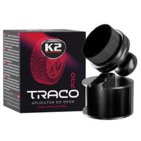 K2 TRACO PRO Aplikator z gęstym włosiem i stojakiem do czernidła
