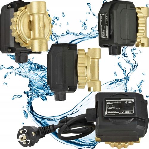 POMPA CYRKULACYJNA ENERGOSZCZĘDNA CWU 1/2" EPI 15-15 IBO z Magnesem Trwałym na Arena.pl