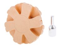 Dysk gumowy do usuwania kleju, FI 90 mm, karbowany, gwint M8