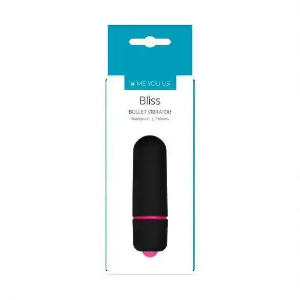 Wibrator-Me You Us Bliss 7 Mode Mini Bullet Vibrator Black zdjęcie 2