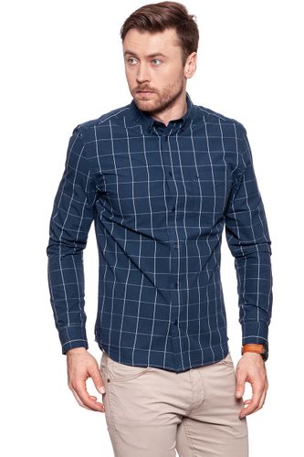 WRANGLER LS 1PKT BUTTON DOWN NAVY W58743N35 M na Arena.pl