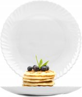 Talerz płaski obiadowy Festa Italia 23,5 cm szkło