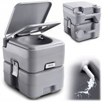 TOALETA TURYSTYCZNA CAMPINGOWA MOBILNA PRZENOŚNA WC NA DZIAŁKĘ 20L