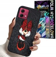 ETUI DO MOTOROLA EDGE 40 NEO - MYSZKA MINNIE MICKEY MINI + FOLIA