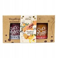 Bartnik Cud miod Mix 2 smaków borówka-truskawka + pudełko ozdobne