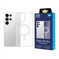 Nieżółknące etui MagSafe na tył Samsung Galaxy S25 Ultra 3mk EverClear Case