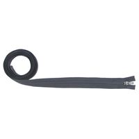 ZAMEK BŁYSKAWICZNY SZARY 200 CM